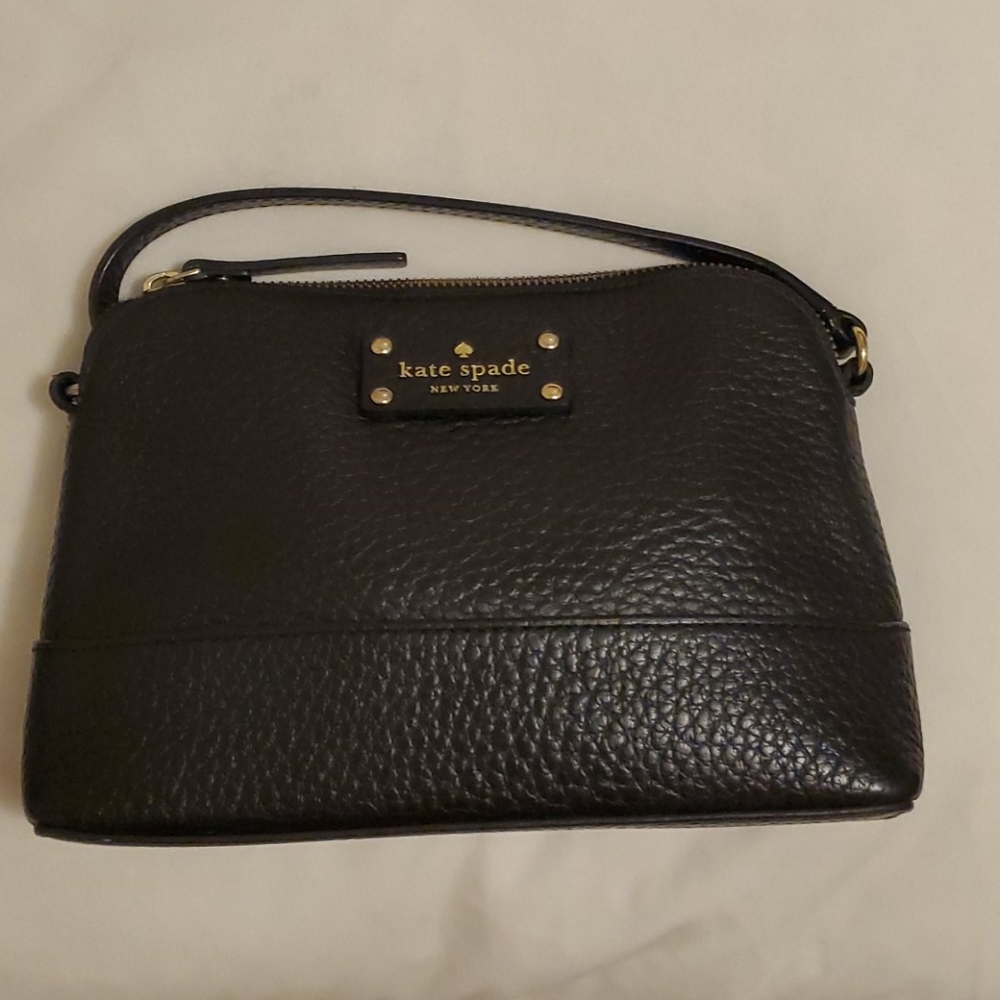 Kate Spade Small Black Dome Crossbody